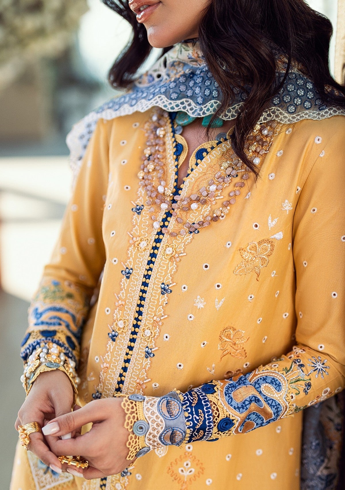 Lawn - Qalamkar - Sahil - Luxury - QSL25#06 - Natalie