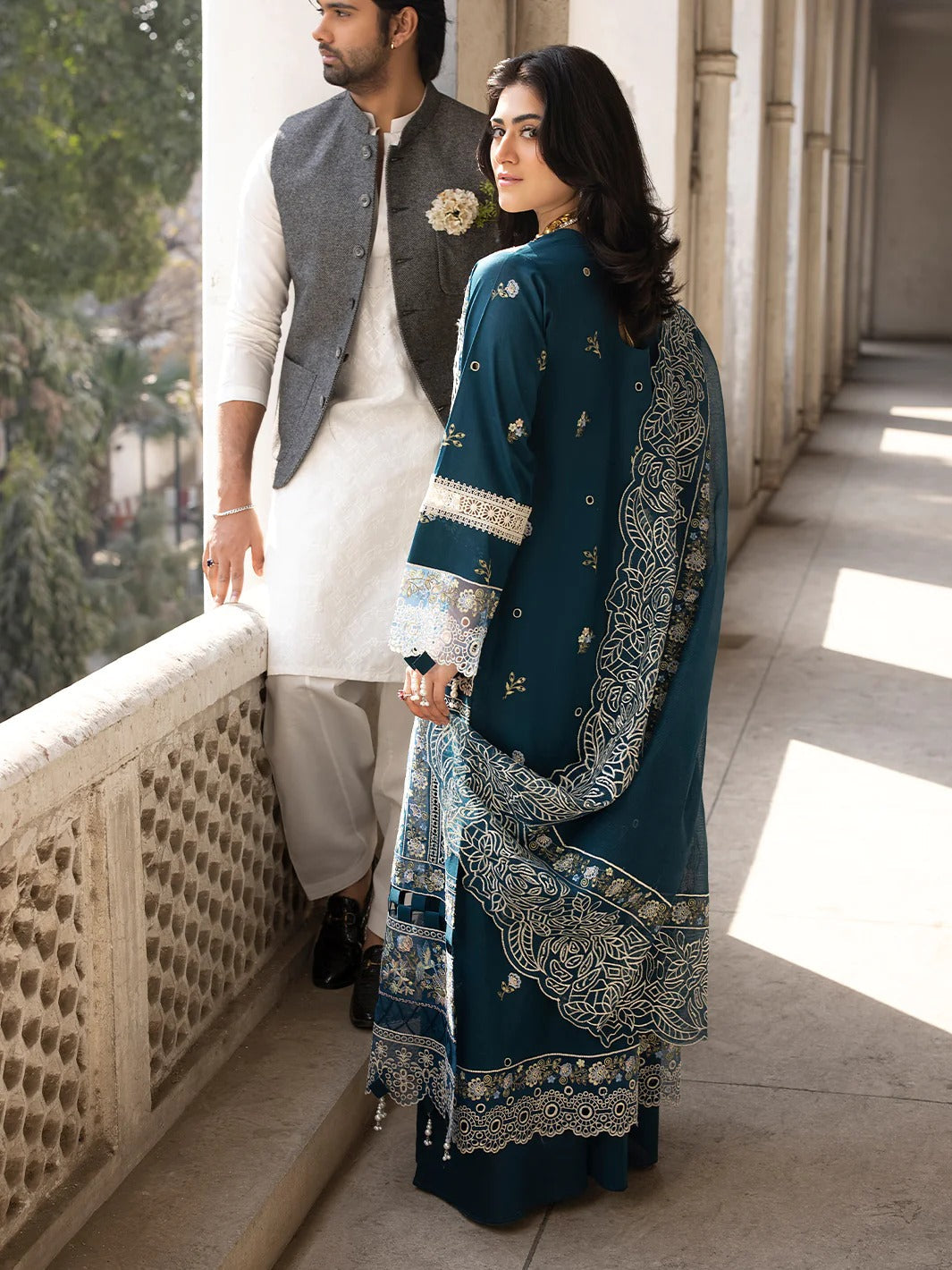 Lawn Collection - Mahnur - Mahrukh - MM24#07-A - Serene