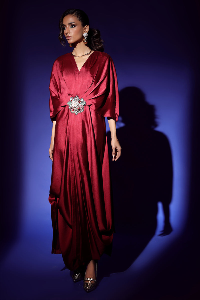 Wardha Saleem | Luxury Pret Fusion Wear | VEGA DRAPE (2PC)