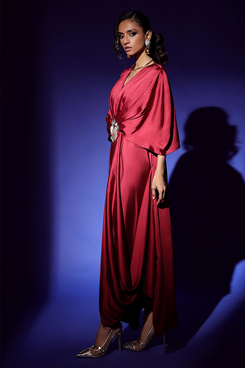 Wardha Saleem | Luxury Pret Fusion Wear | VEGA DRAPE (2PC)