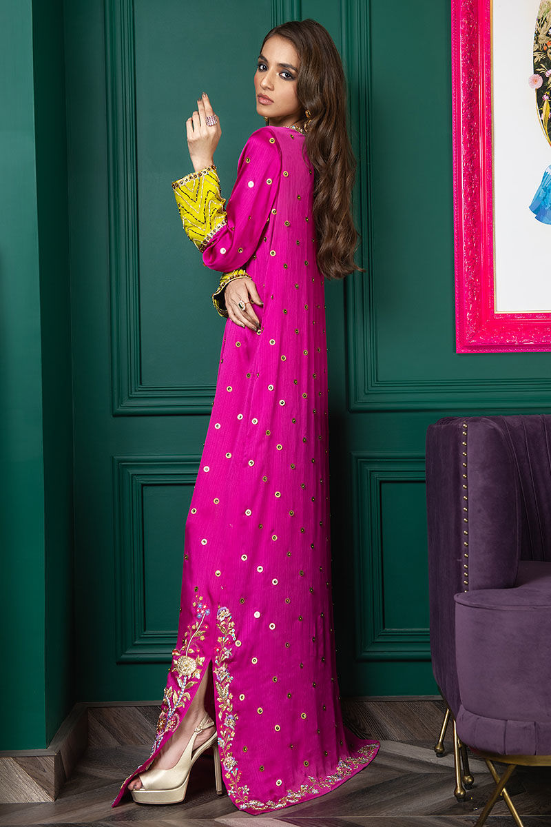 Wardha Saleem | Luxury Pret Fusion Wear | WS22-035 - Official Wardha Saleem - Agha Fabrics UK