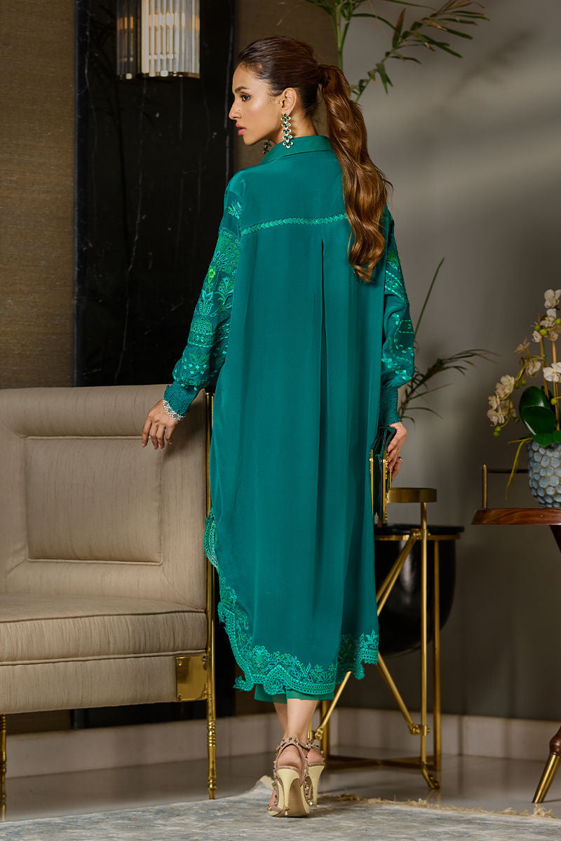 Wardha Saleem | Luxury Pret Traditional Wear | EMERALD - Official Wardha Saleem - Agha Fabrics UK