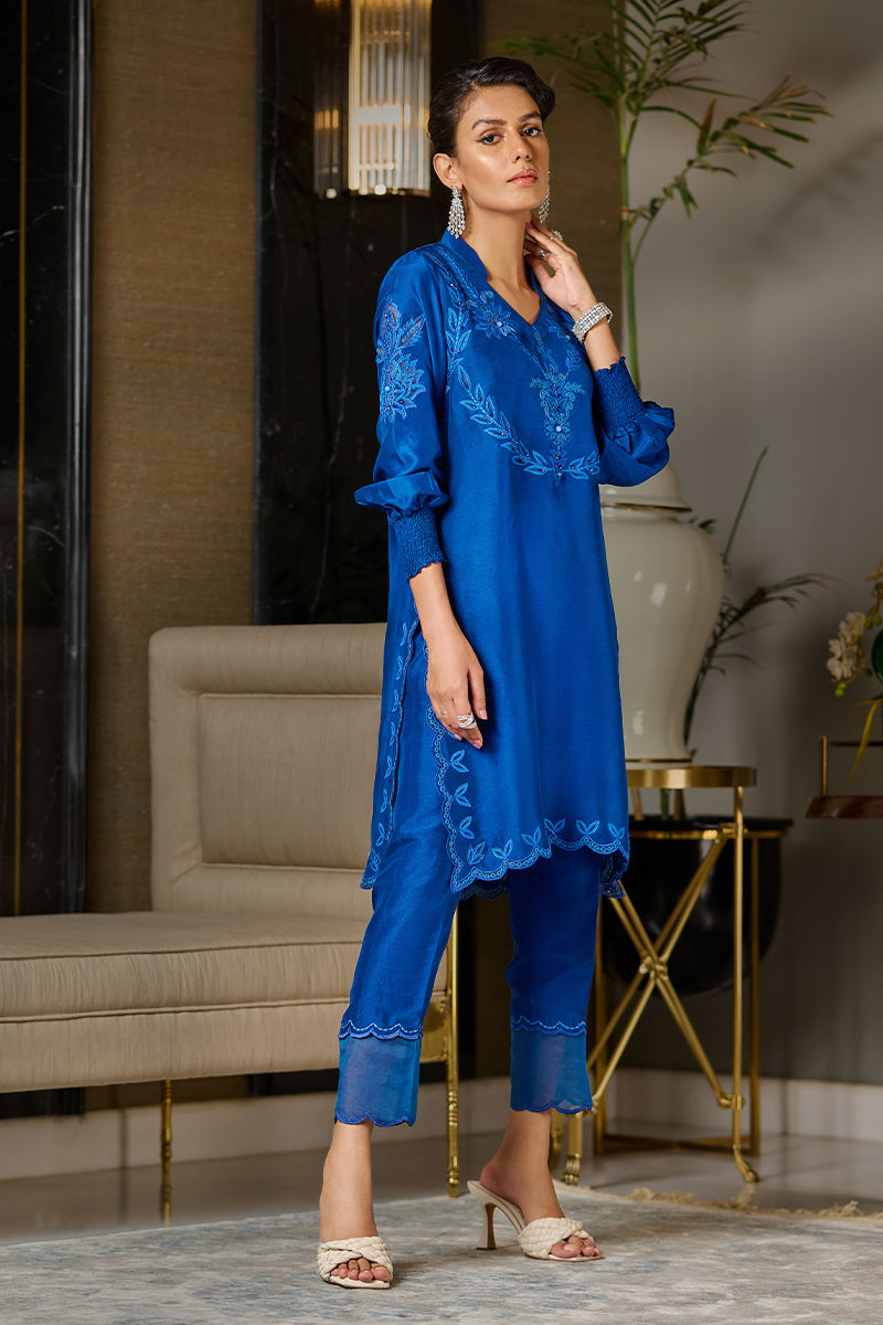 Wardha Saleem | Luxury Pret Traditional Wear | SAPPHIRE - Official Wardha Saleem - Agha Fabrics UK