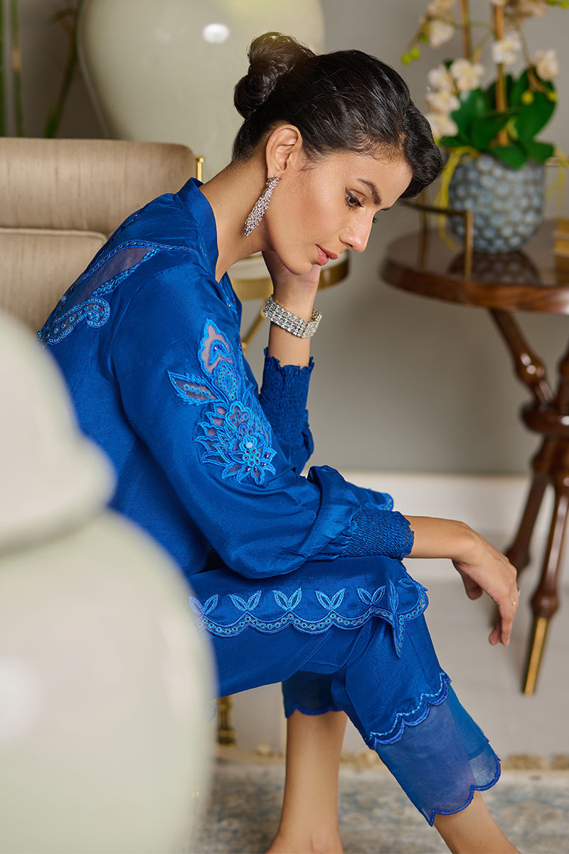 Wardha Saleem | Luxury Pret Traditional Wear | SAPPHIRE - Official Wardha Saleem - Agha Fabrics UK