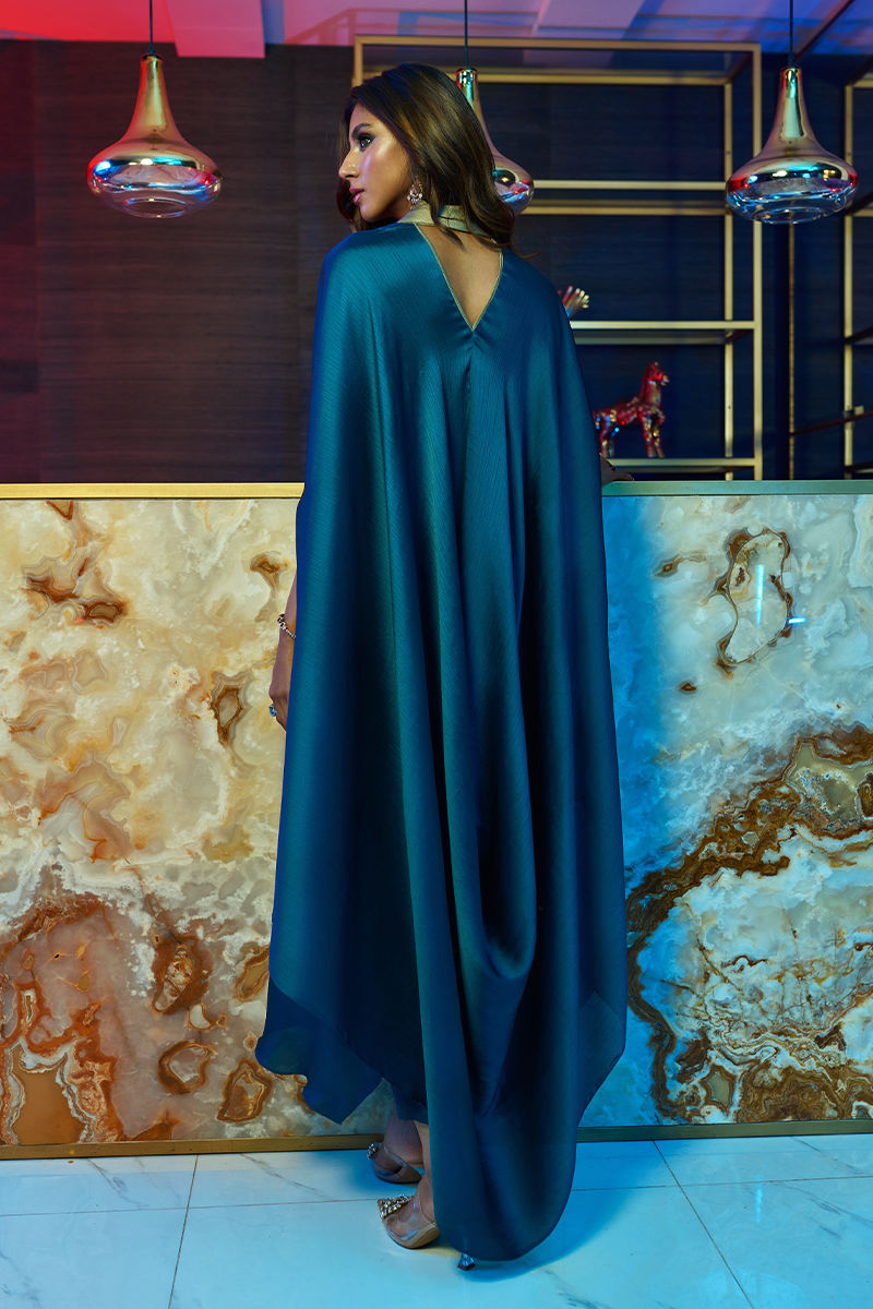 Wardha Saleem | Luxury Pret Fusion Wear | MIDNIGHT ÃÂ¢- FORMAL DRAPE