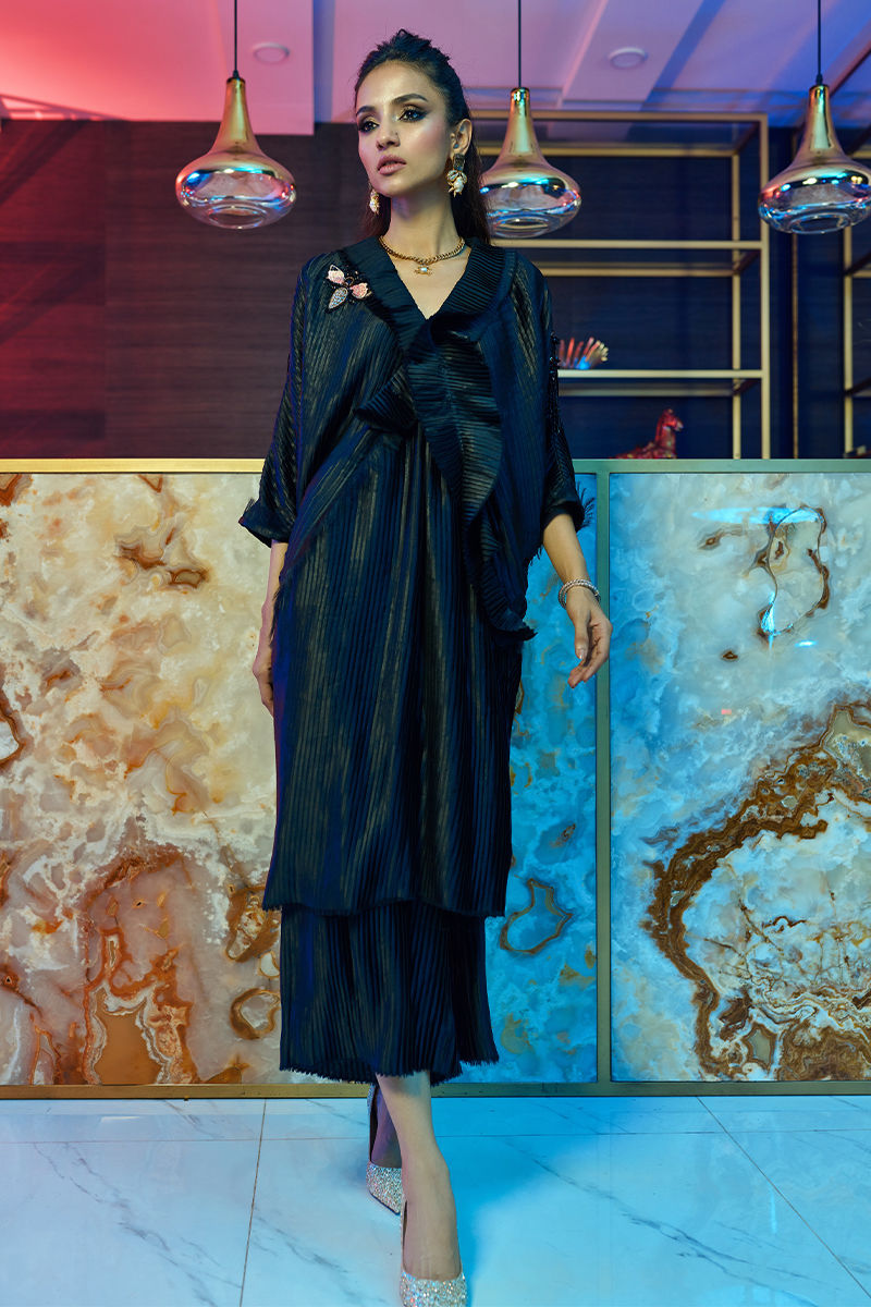 Wardha Saleem | Luxury Pret Fusion Wear | ENVY ÃÂ¢- 3PC CORD SET