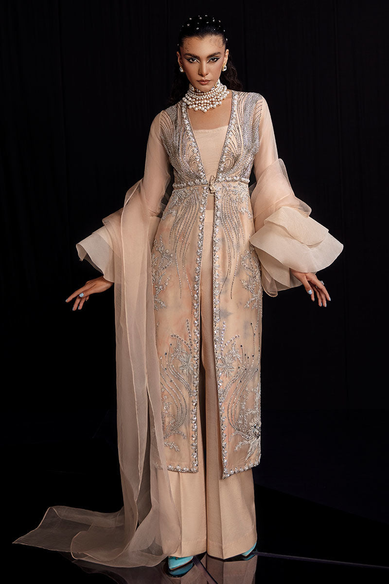 Haute Form | Luxury Pret | Soft Swirl - Official Haute Form - Agha Fabrics UK