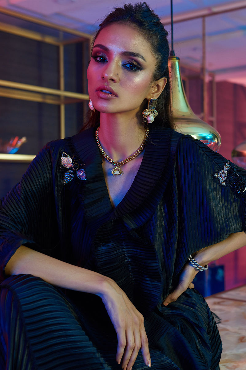 Wardha Saleem | Luxury Pret Fusion Wear | ENVY ÃÂ¢- 3PC CORD SET