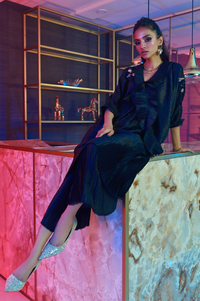 Wardha Saleem | Luxury Pret Fusion Wear | ENVY ÃÂ¢- 3PC CORD SET