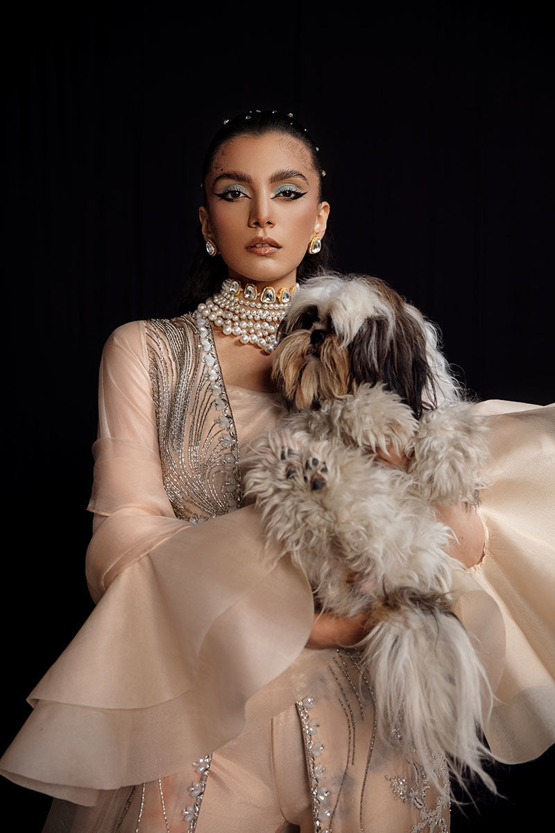 Haute Form | Luxury Pret | Soft Swirl - Official Haute Form - Agha Fabrics UK