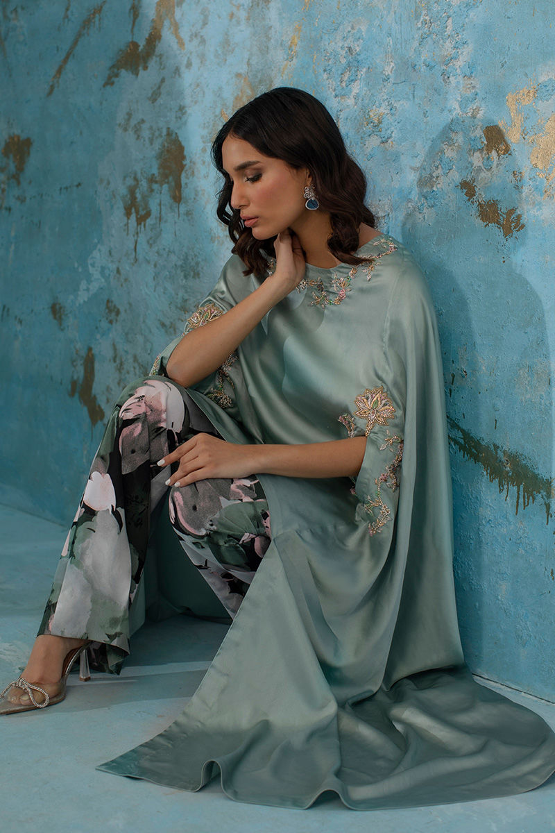 Wardha Saleem | Luxury Pret Fusion Wear | LOTUS LOVE