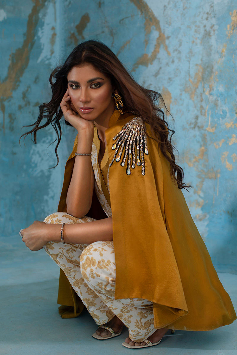 Wardha Saleem | Luxury Pret Fusion Wear | SUNSHINE