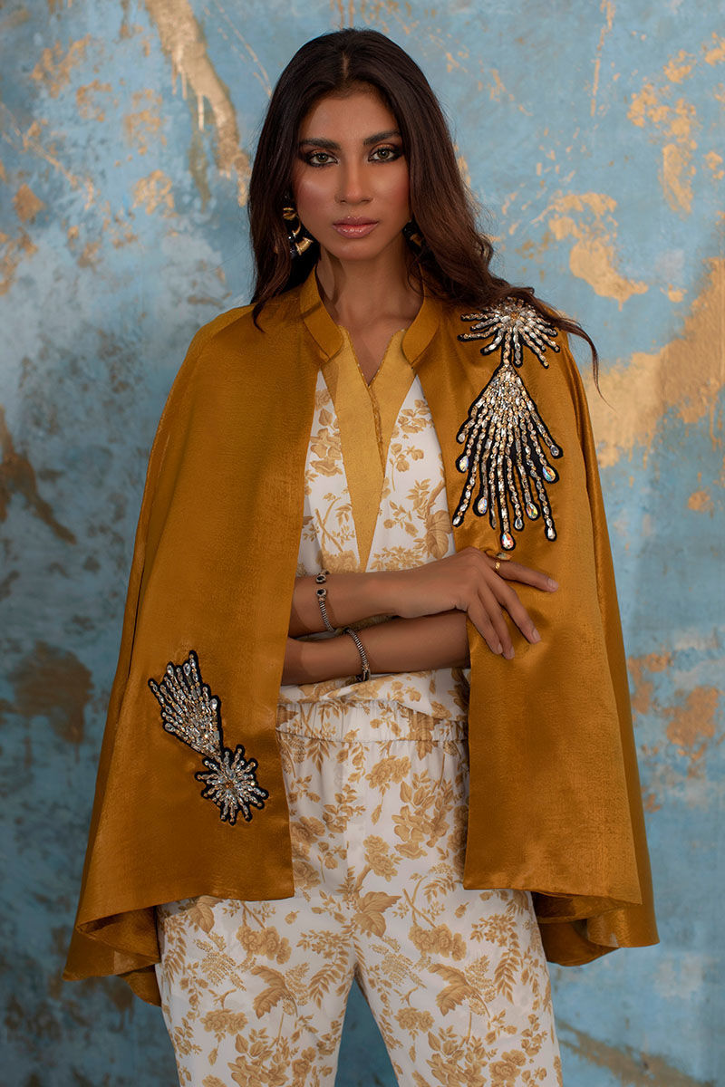 Wardha Saleem | Luxury Pret Fusion Wear | SUNSHINE