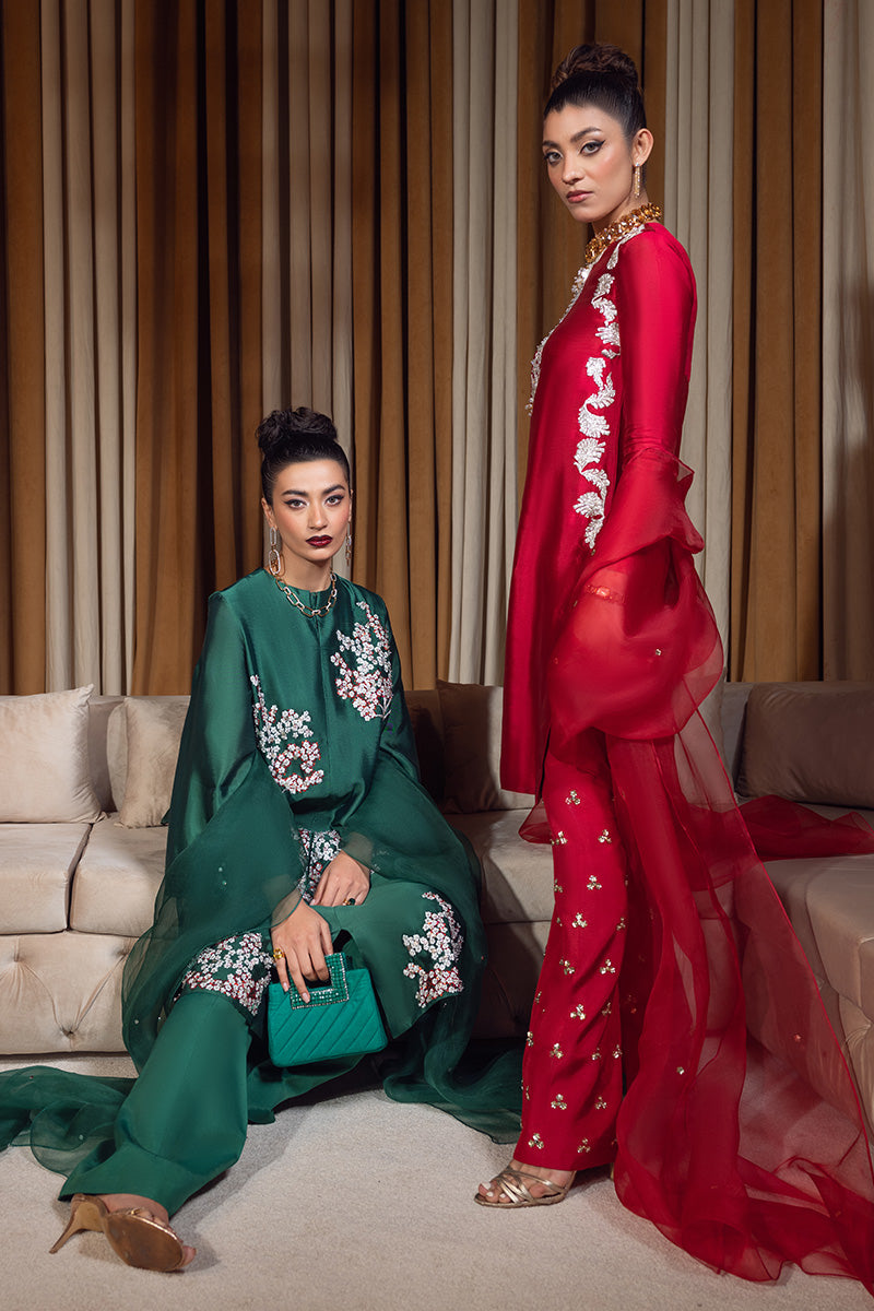 Huate Form | Luxury Pret | Moon Over Miami - Official Haute Form - Agha Fabrics UK