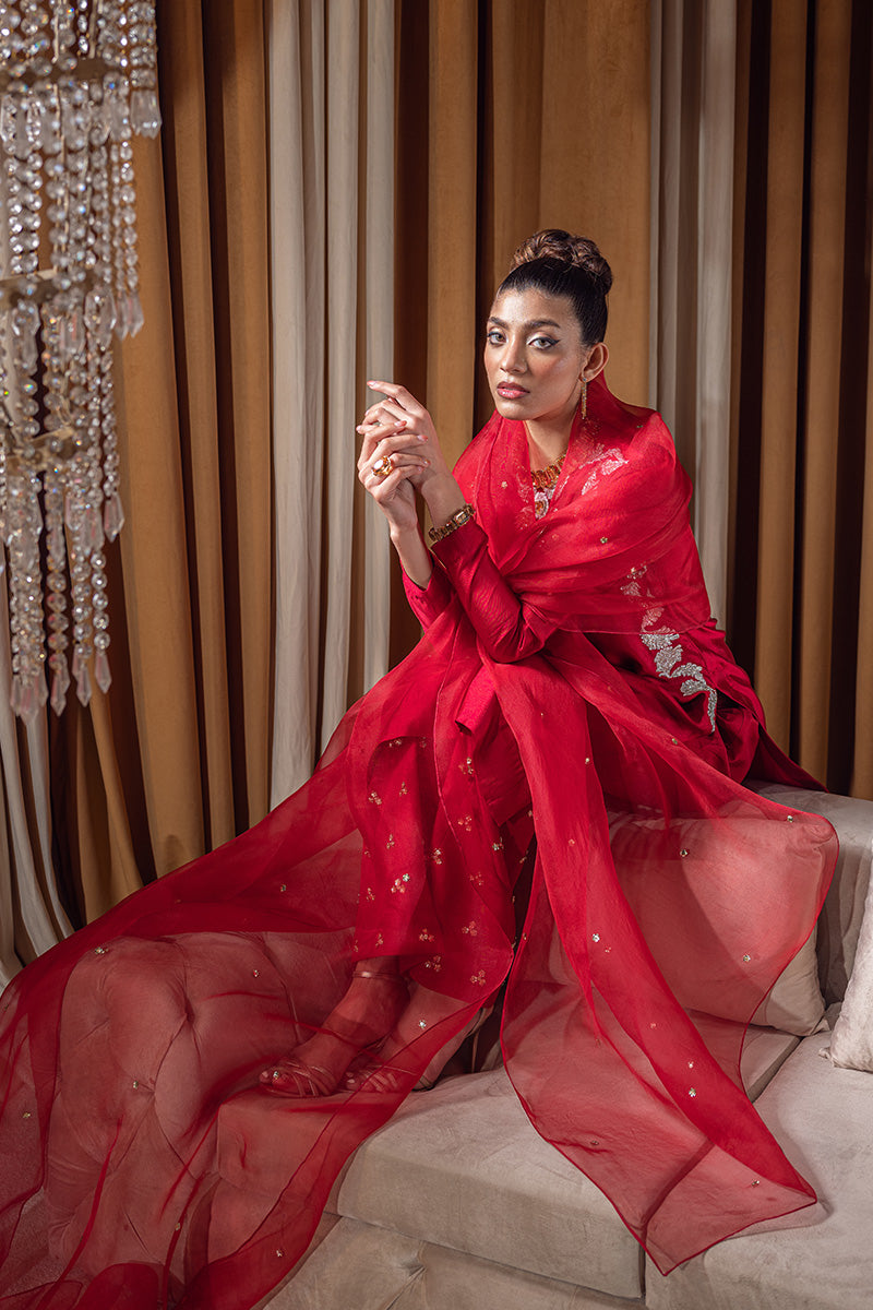 Huate Form | Luxury Pret | Fire Of Love - Official Haute Form - Agha Fabrics UK