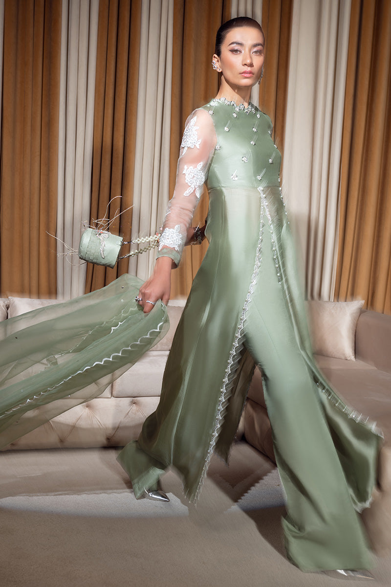 Huate Form | Luxury Pret | Mint Night - Official Haute Form - Agha Fabrics UK