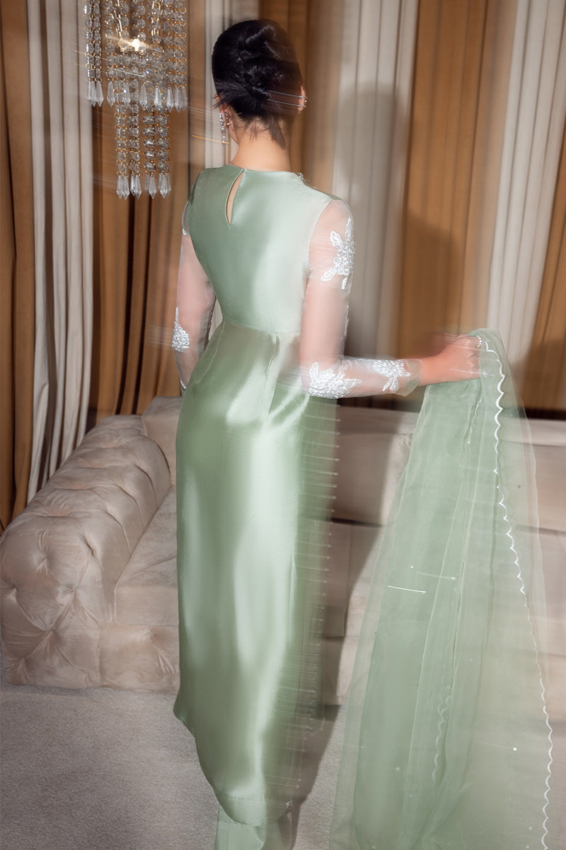 Huate Form | Luxury Pret | Mint Night - Official Haute Form - Agha Fabrics UK