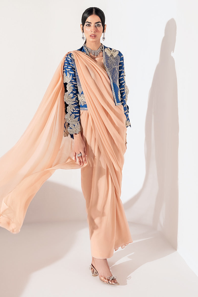 Huate Form | Luxury Pret | Glow In Blue - Official Haute Form - Agha Fabrics UK