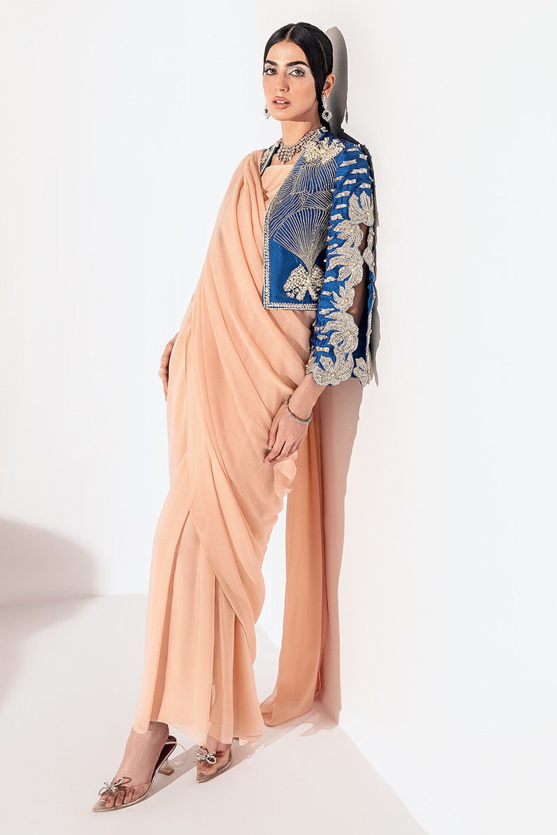 Huate Form | Luxury Pret | Glow In Blue - Official Haute Form - Agha Fabrics UK