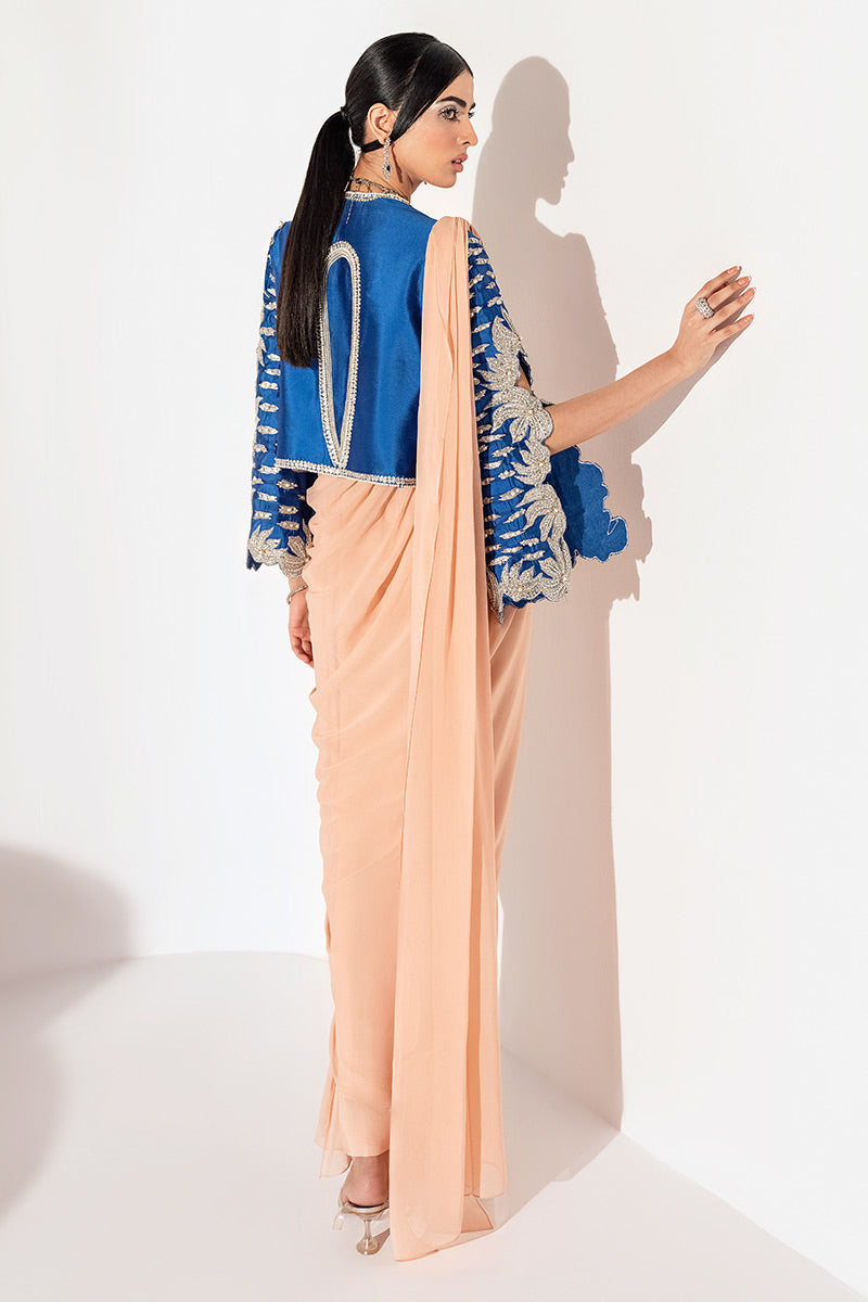 Huate Form | Luxury Pret | Glow In Blue - Official Haute Form - Agha Fabrics UK