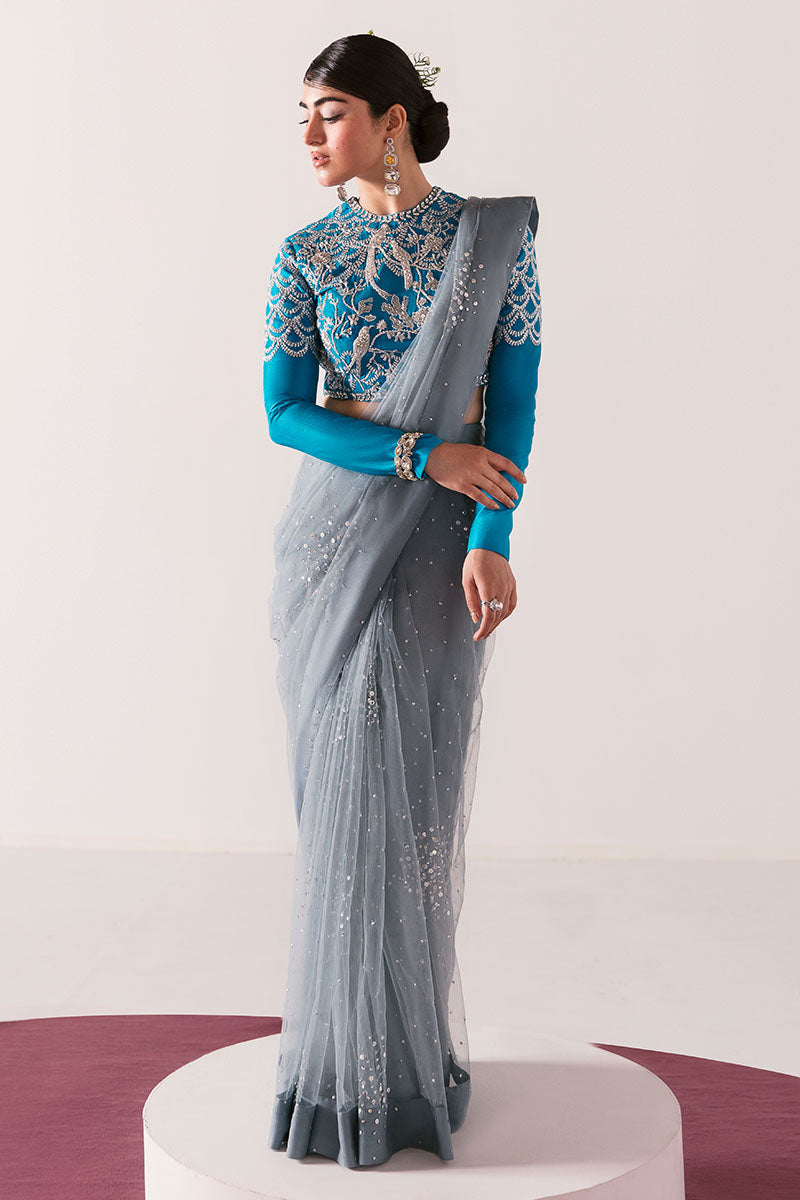 Huate Form | Luxury Pret | Kingfisher - Official Haute Form - Agha Fabrics UK