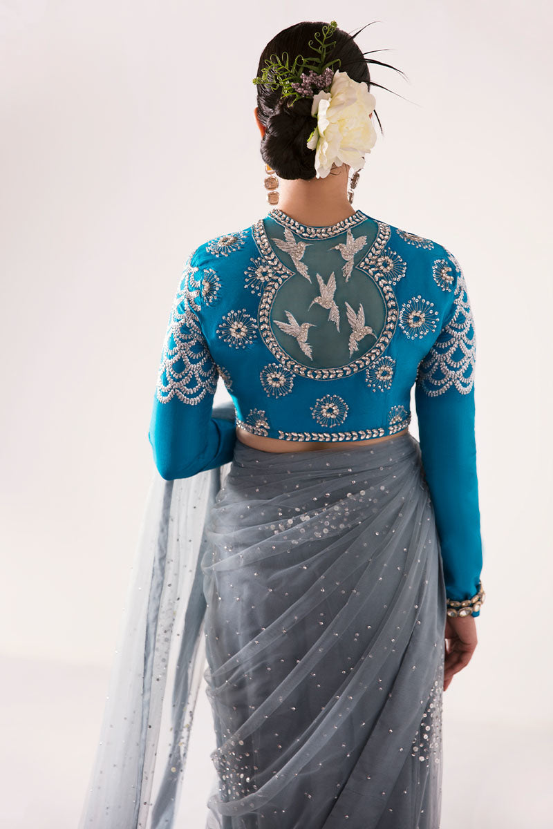 Huate Form | Luxury Pret | Kingfisher - Official Haute Form - Agha Fabrics UK
