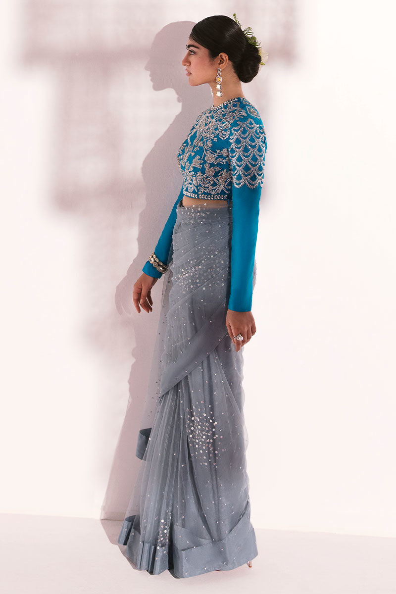 Huate Form | Luxury Pret | Kingfisher - Official Haute Form - Agha Fabrics UK