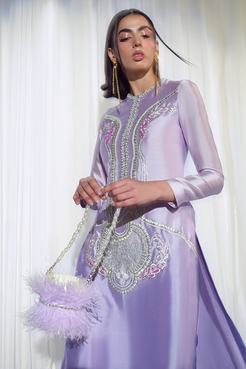 Huate Form | Luxury Pret | Violet Mist - Official Haute Form - Agha Fabrics UK