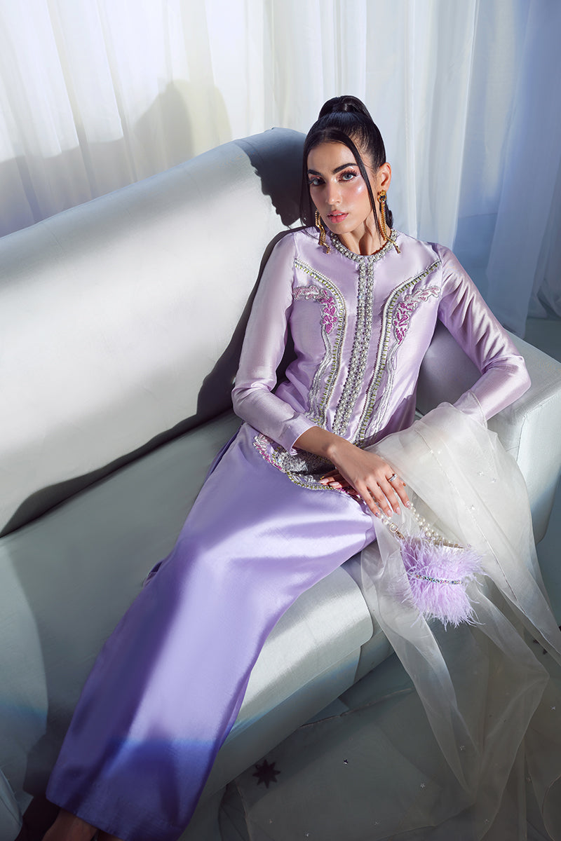 Huate Form | Luxury Pret | Violet Mist - Official Haute Form - Agha Fabrics UK