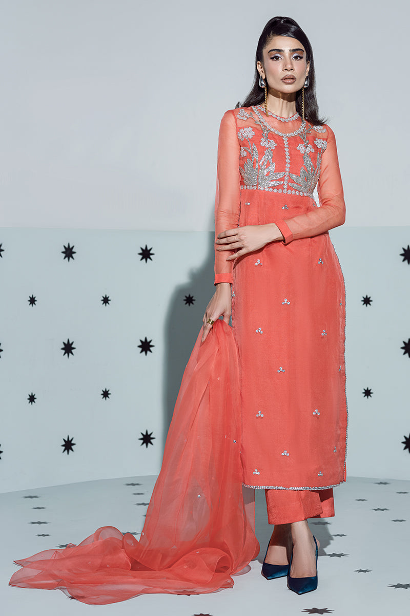 Huate Form | Luxury Pret | Disco Flame - Official Haute Form - Agha Fabrics UK
