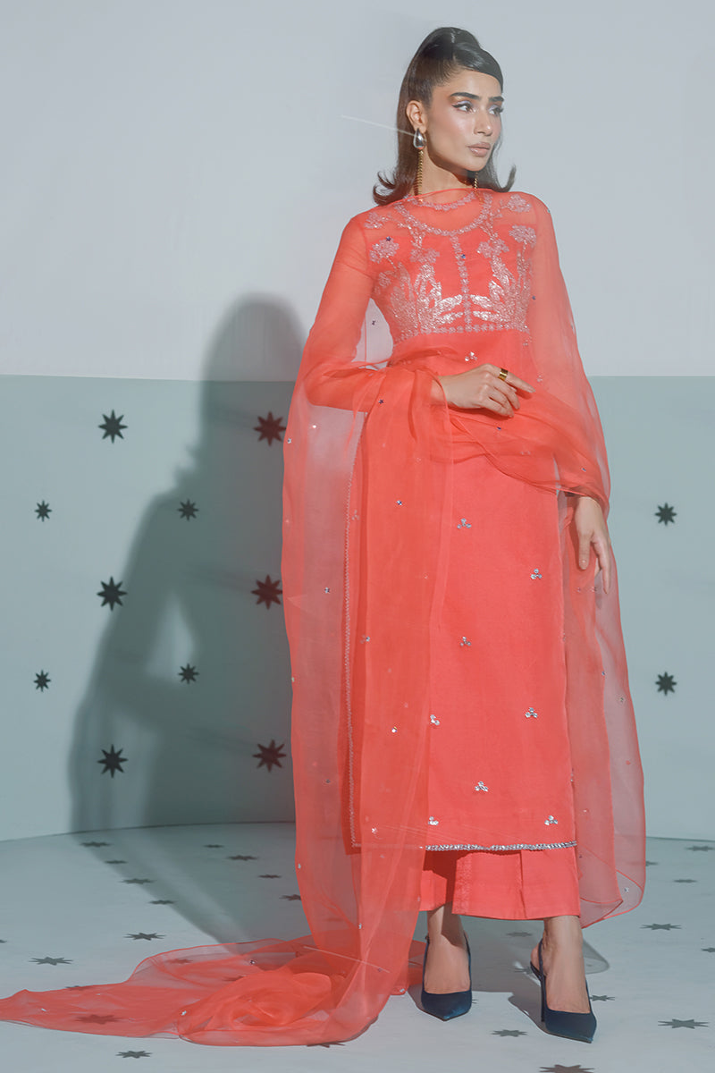 Huate Form | Luxury Pret | Disco Flame - Official Haute Form - Agha Fabrics UK