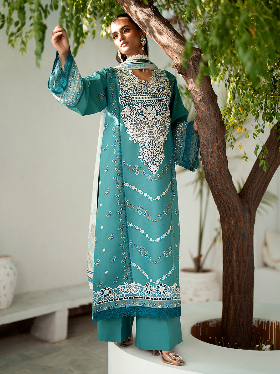 Bin Ilyas | Diara Winter 24 | 306-B - Official Bin Ilyas - Agha Fabrics UK