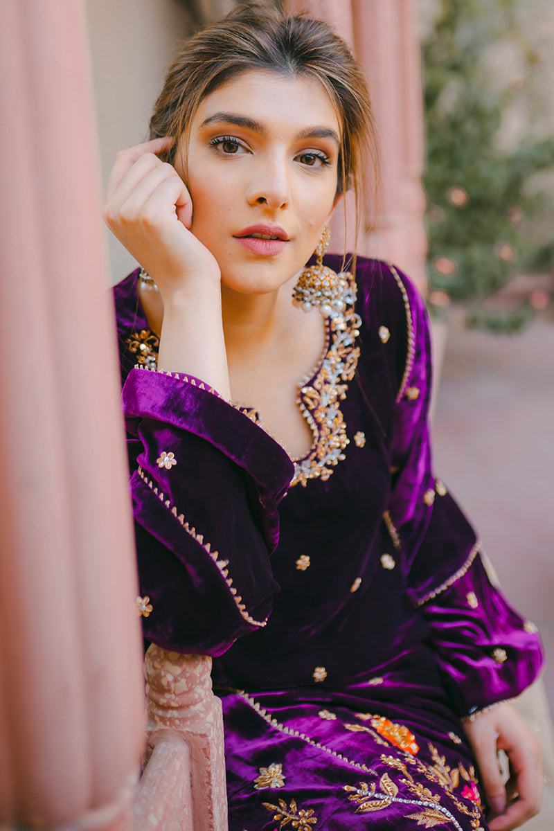 Ansab Jahangir | Bow Velvet Edit | WINTER HAZE