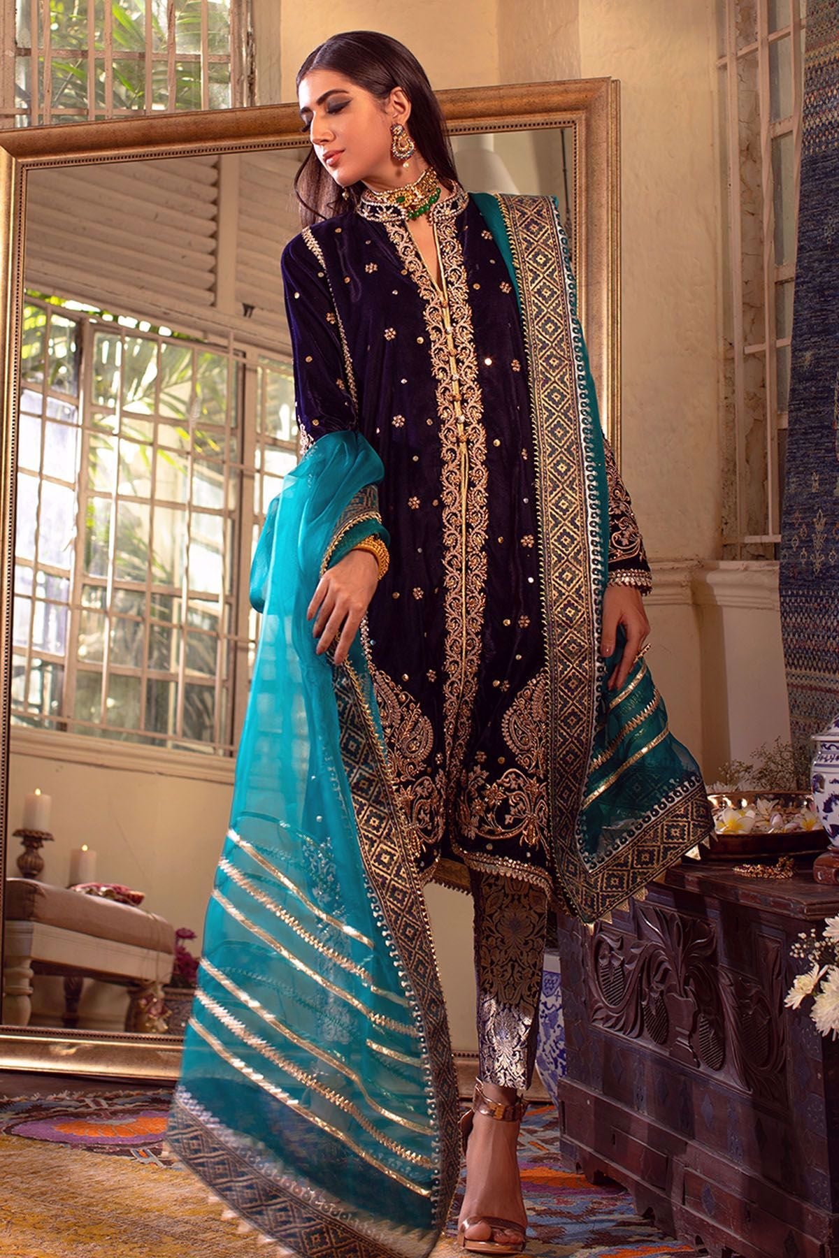Annus Abrar | Semi Formals | INSIYAH - Official Annus Abrar - Agha Fabrics UK