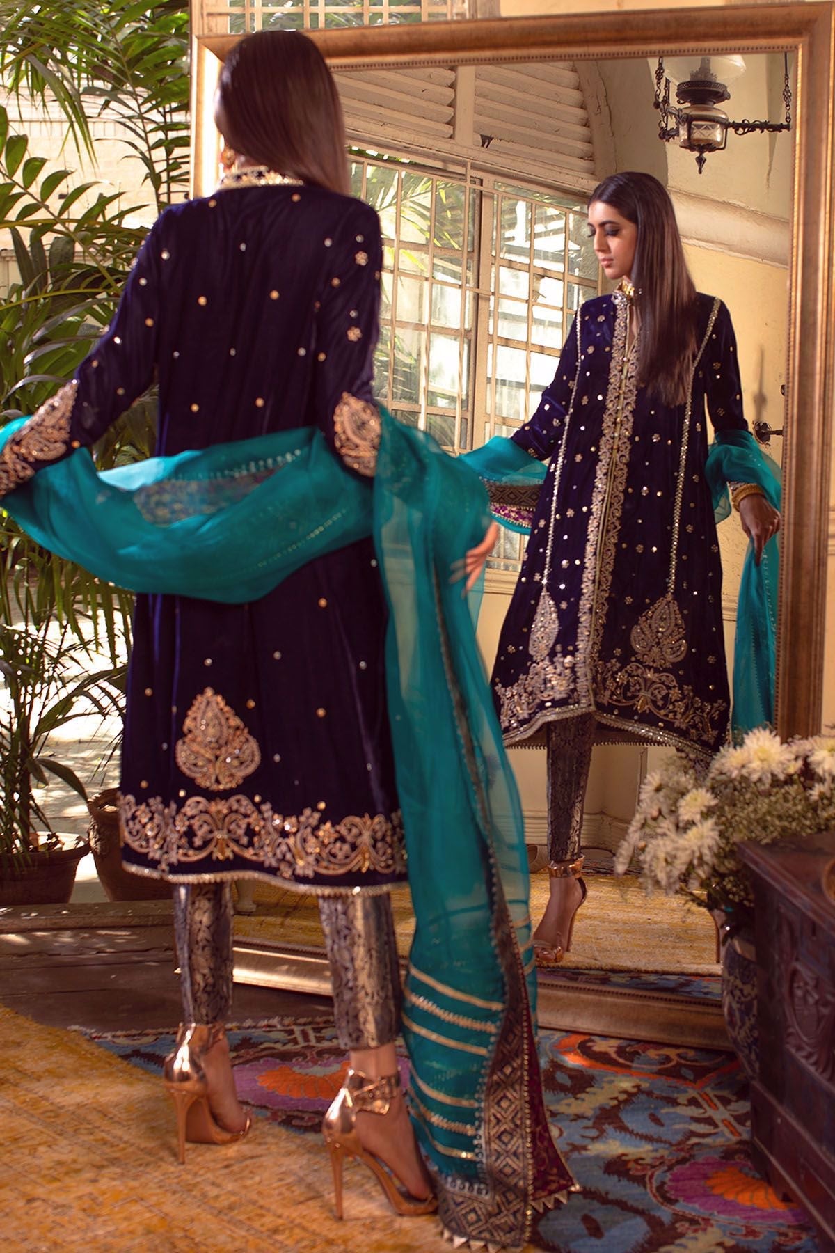 Annus Abrar | Semi Formals | INSIYAH - Official Annus Abrar - Agha Fabrics UK