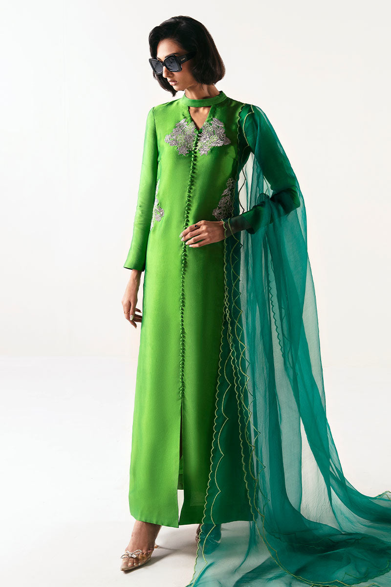 Huate Form | Luxury Pret | Lady in Neon - Official Haute Form - Agha Fabrics UK