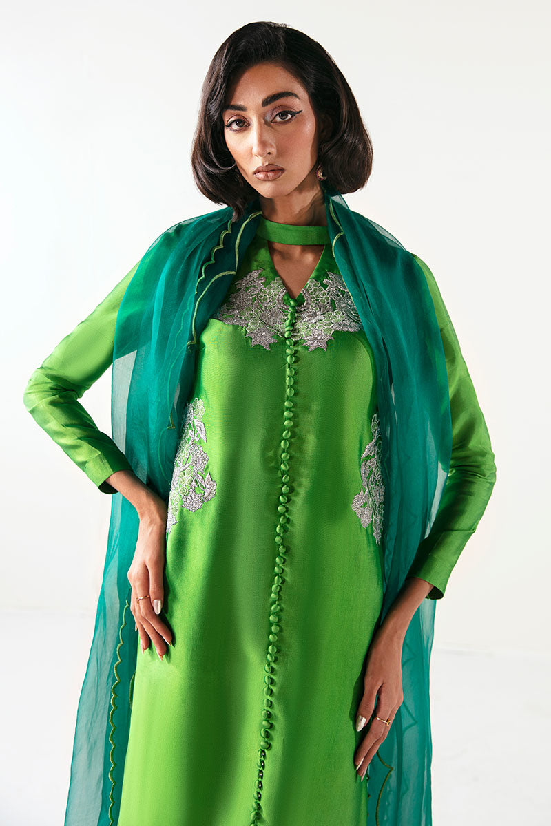 Huate Form | Luxury Pret | Lady in Neon - Official Haute Form - Agha Fabrics UK