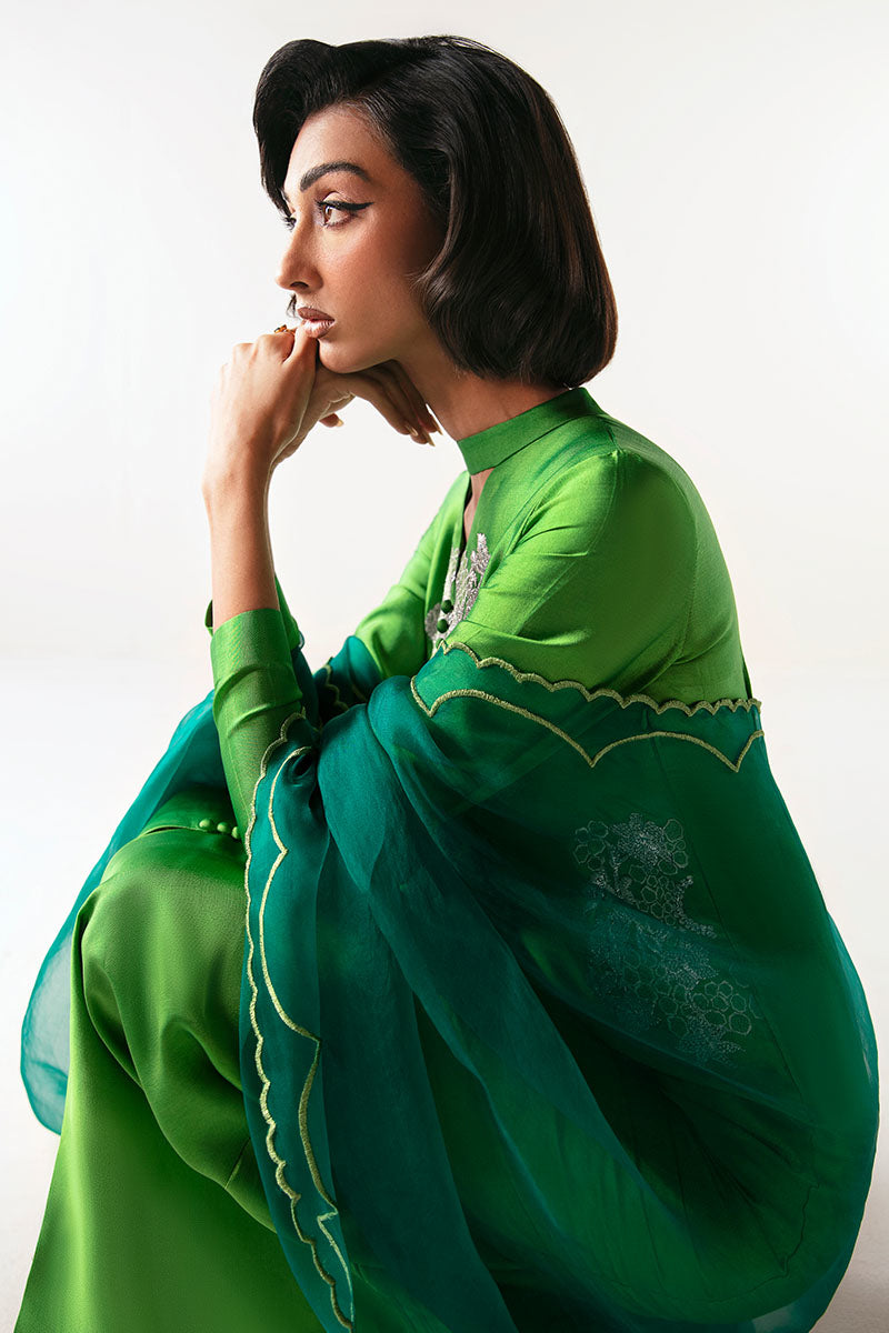 Huate Form | Luxury Pret | Lady in Neon - Official Haute Form - Agha Fabrics UK