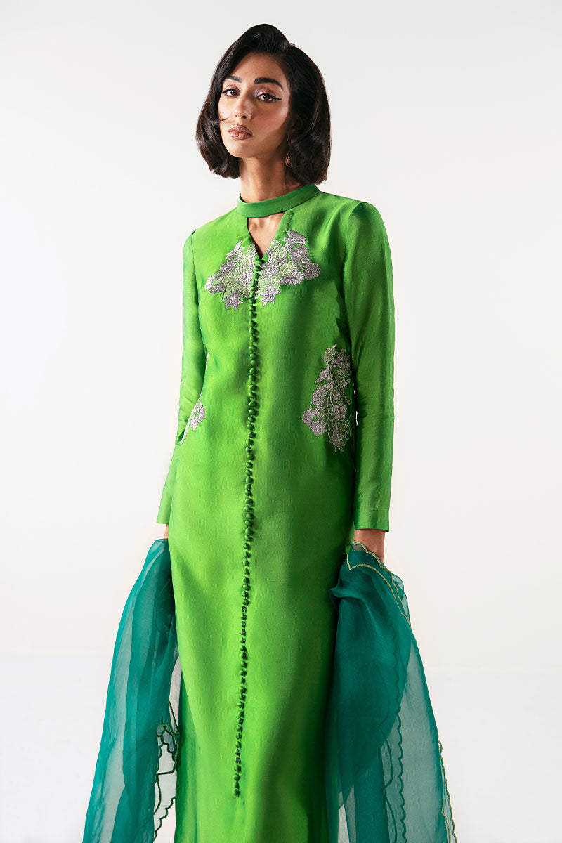 Huate Form | Luxury Pret | Lady in Neon - Official Haute Form - Agha Fabrics UK
