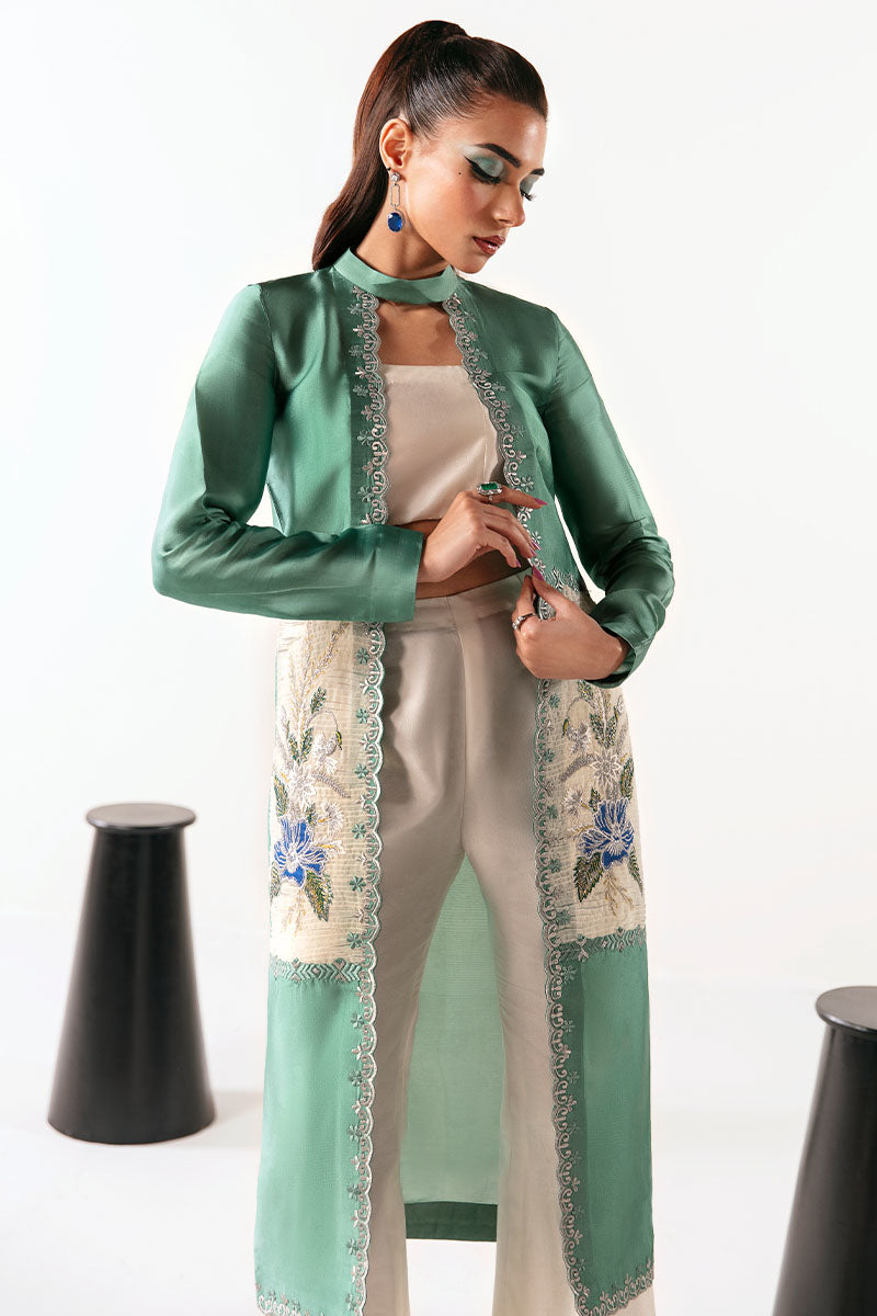 Huate Form | Luxury Pret | Teal - Official Haute Form - Agha Fabrics UK