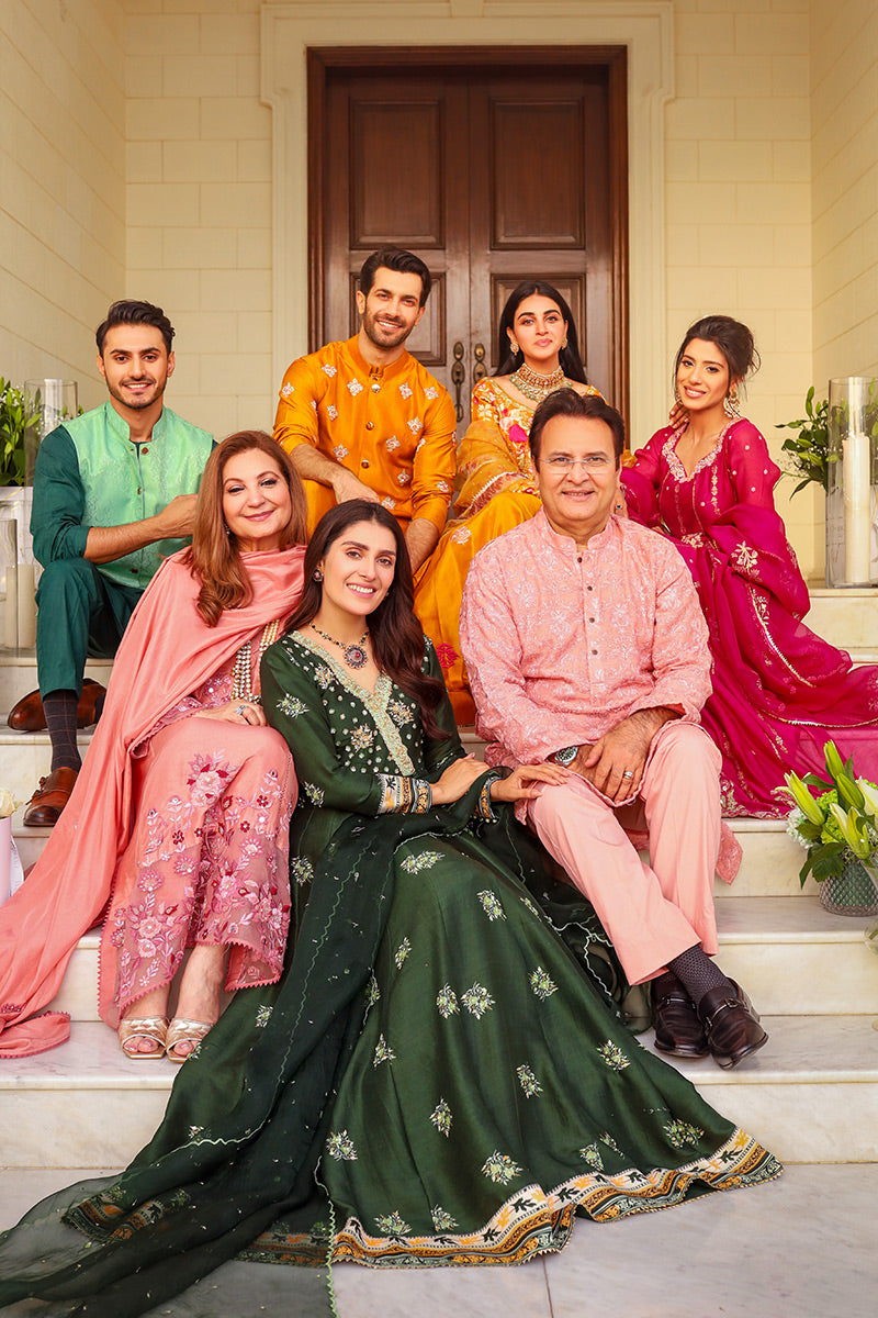 Ansab Jahangir | Luxury Silk Pret | MOIRE