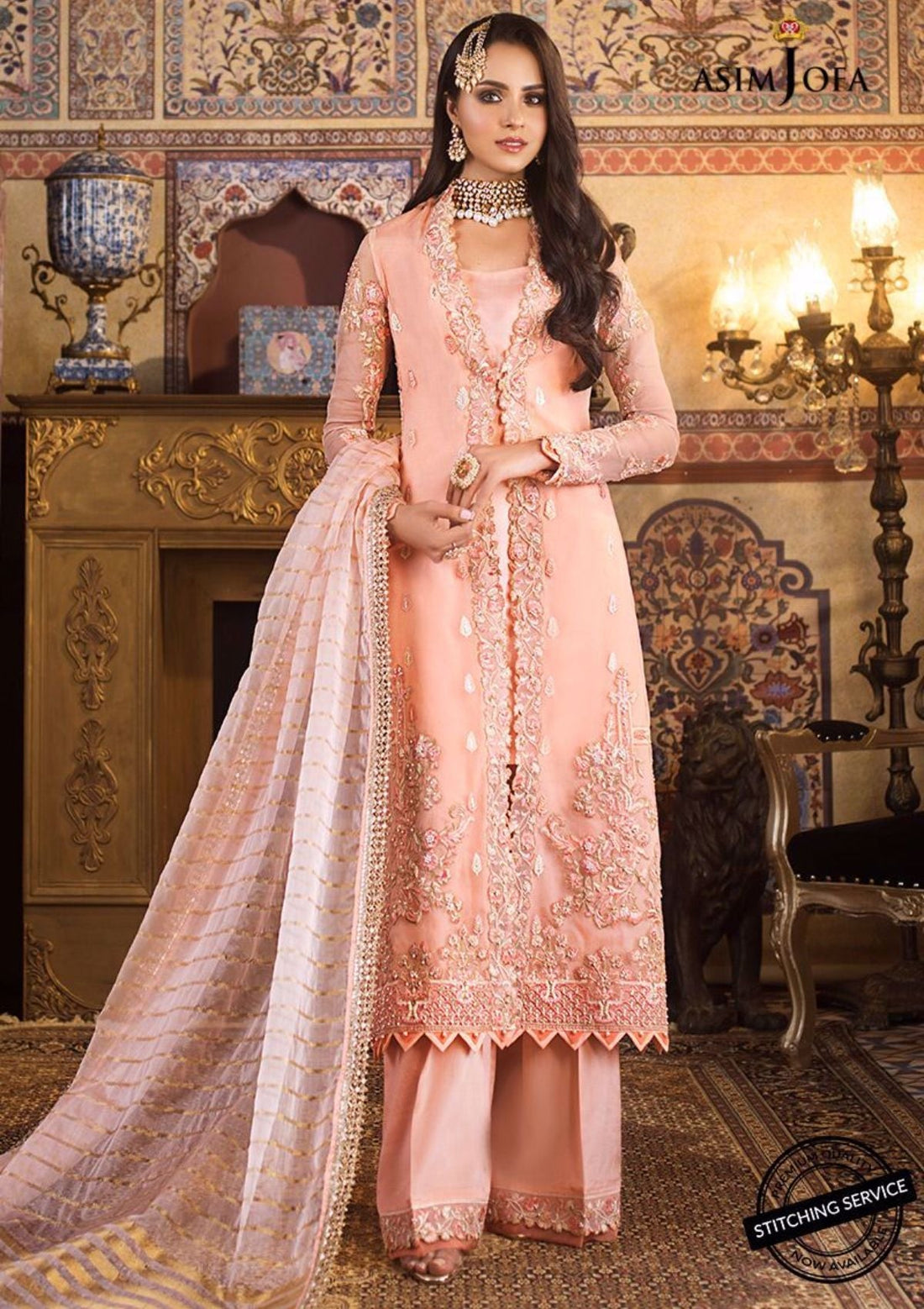 Asim Jofa | Luxury Collection | Farozaan AJF-08 - Official Asim Jofa - Agha Fabrics UK
