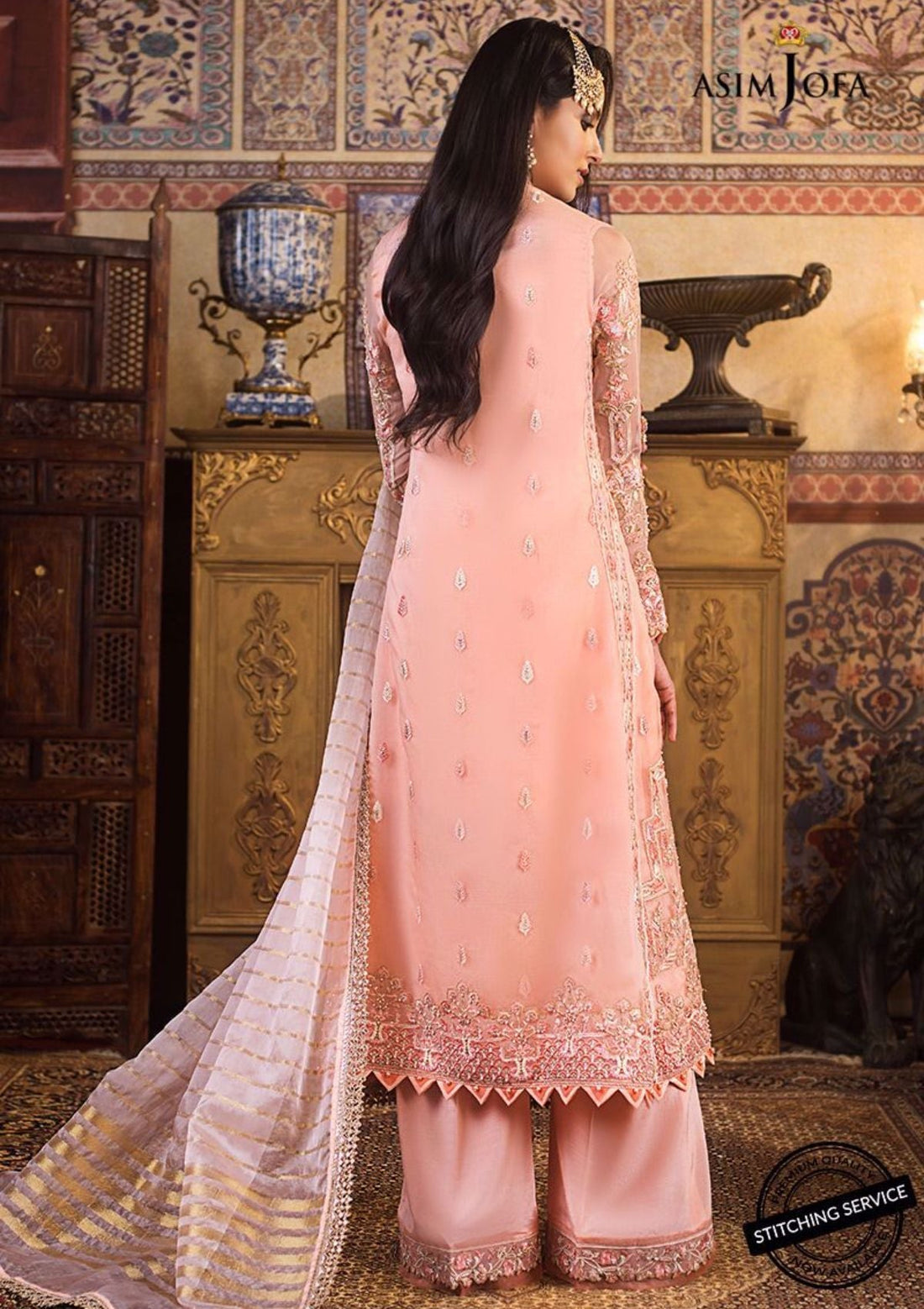 Asim Jofa | Luxury Collection | Farozaan AJF-08 - Official Asim Jofa - Agha Fabrics UK