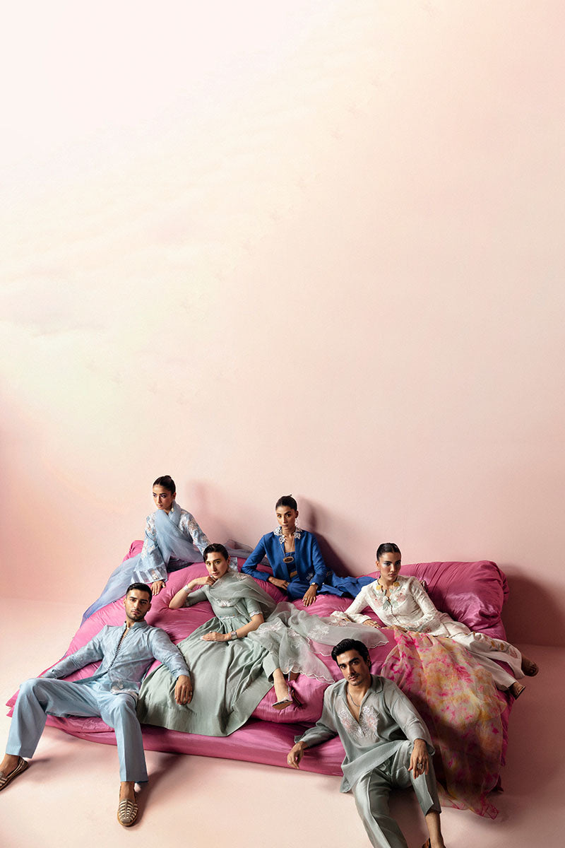 Huate Form | Luxury Pret | BLUE JAY - Official Haute Form - Agha Fabrics UK