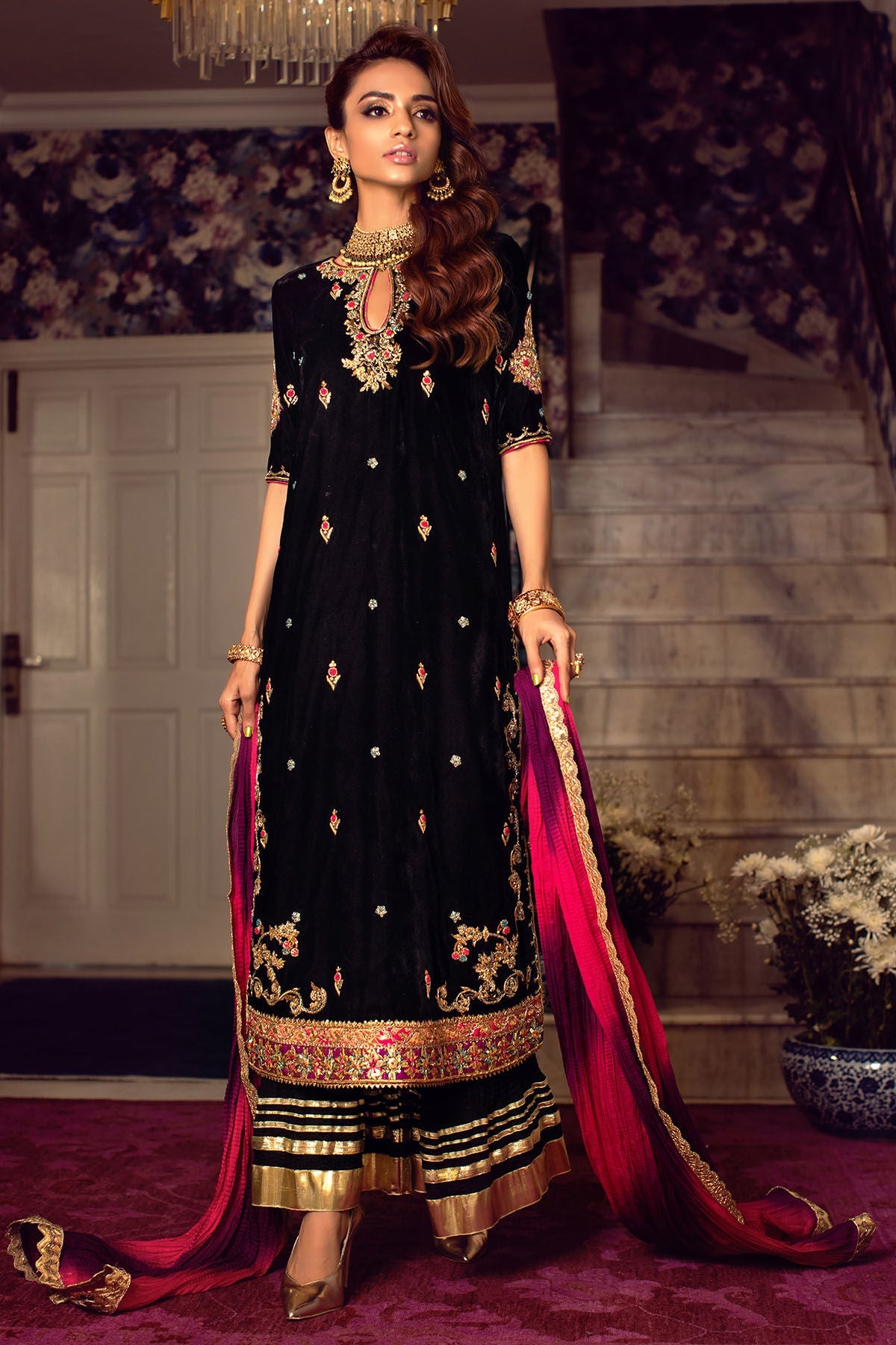 Annus Abrar | Semi Formals | ISMA - Official Annus Abrar - Agha Fabrics UK