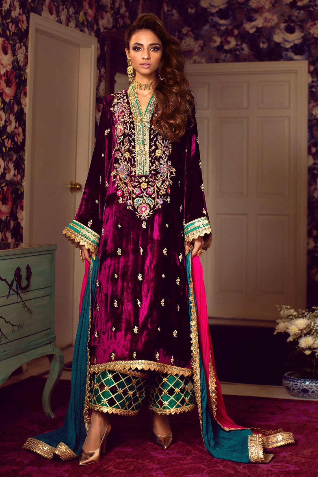 Annus Abrar | Semi Formals | NAIRA - Official Annus Abrar - Agha Fabrics UK