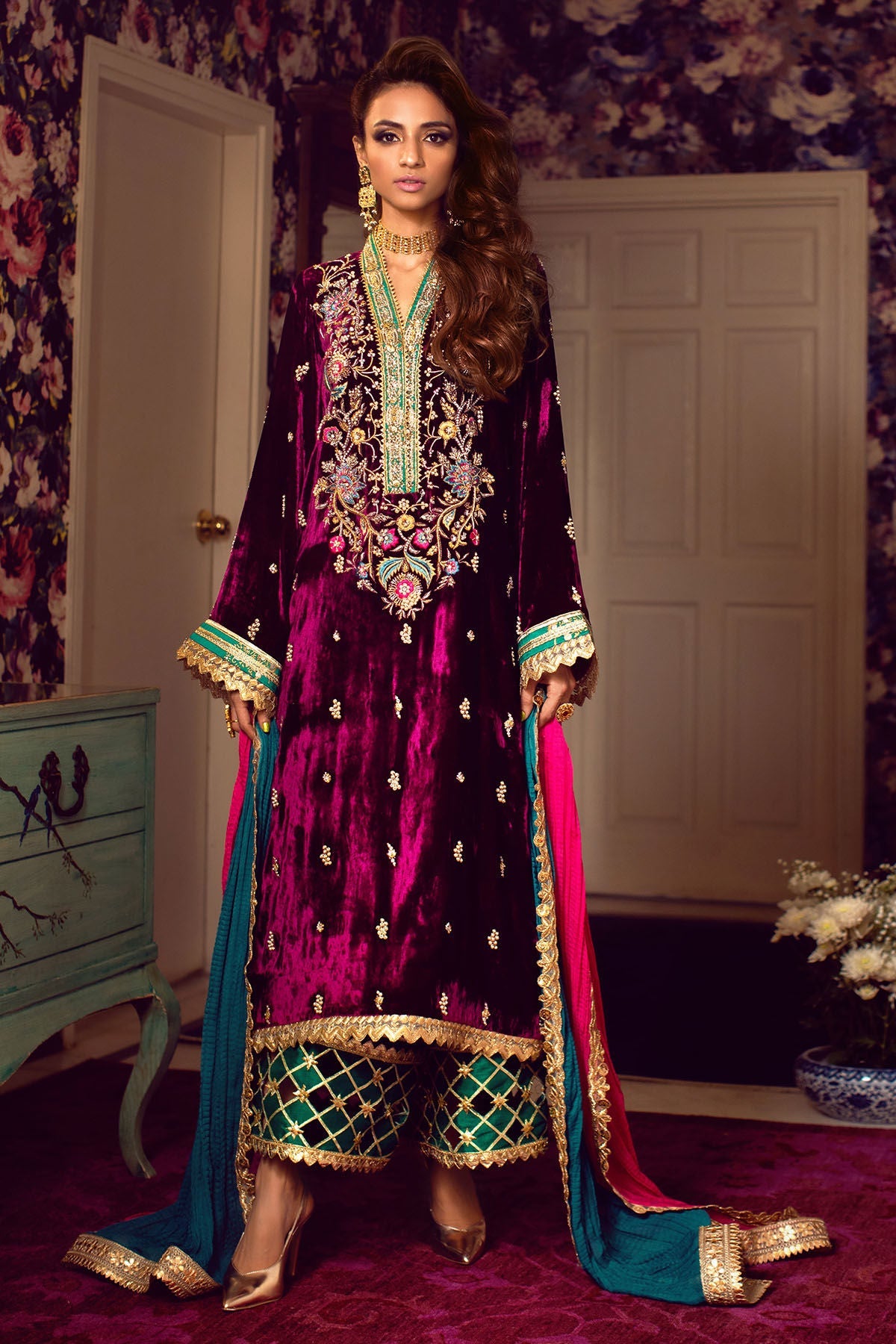 Annus Abrar | Semi Formals | NAIRA - Official Annus Abrar - Agha Fabrics UK