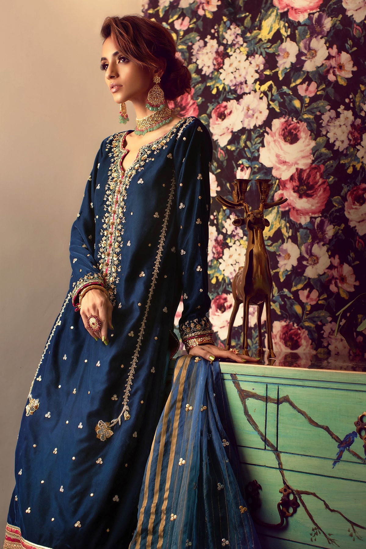 Annus Abrar | Semi Formals | NAMAR - Official Annus Abrar - Agha Fabrics UK