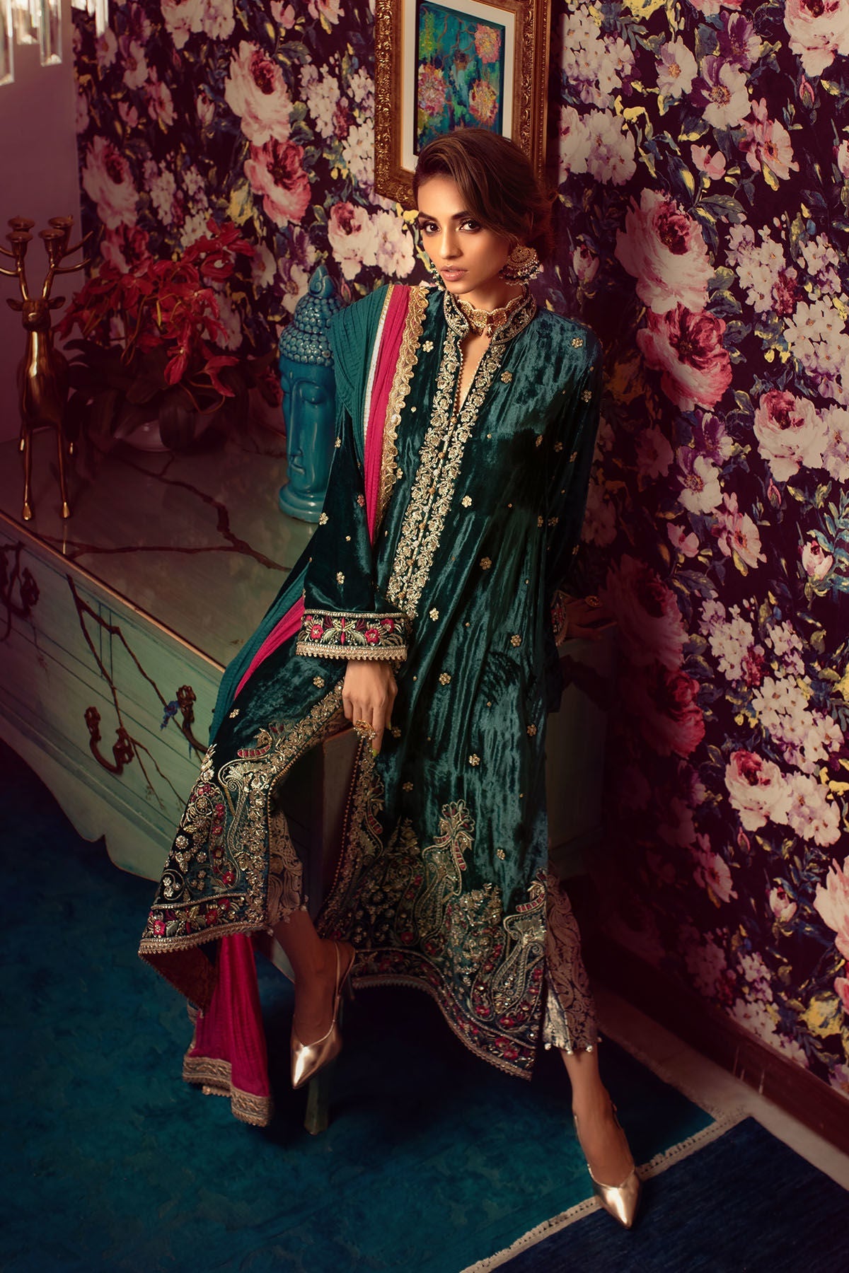 Annus Abrar | Semi Formals | ZYRA - Official Annus Abrar - Agha Fabrics UK