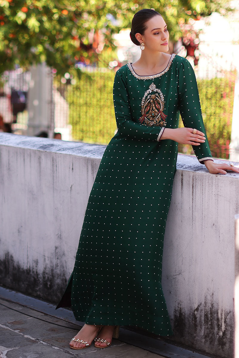 Aisha Imran | Luxury Pret | Scarlet - Official Aisha Imran - Agha Fabrics UK